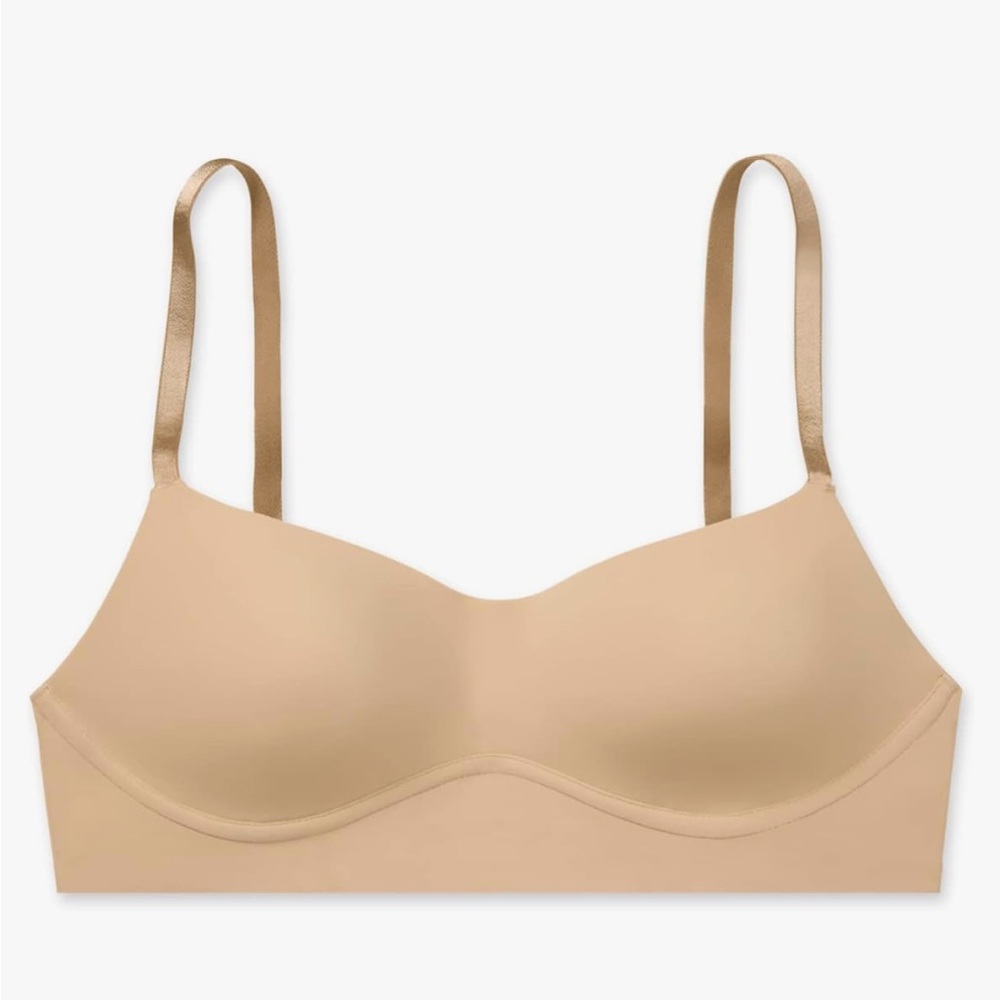 True & Co Womens True Body Wirefree Lightly Lined T-Shirt Bra